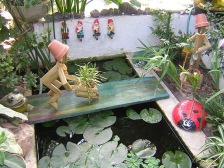 Detalle del estanque